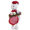 Topolino White/Red H78X30X30Cm. Hl52748 X1