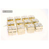 Bx 12 Gift Box Small Gold G/3-3 X1