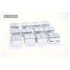 Bx 12 Gift Box Small Silver S/4-3 X1