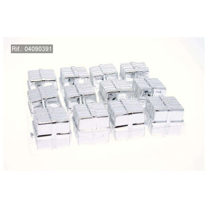 Bx 12 Gift Box Small Silver S/6-3 X1