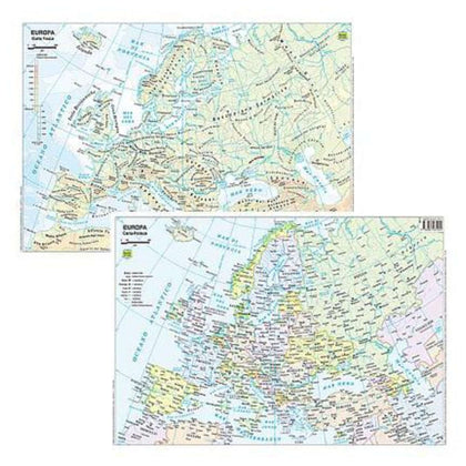 Cartina Geografica F/P Europa X20