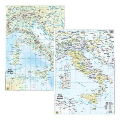 Cartina Geografica F/P Italia X20