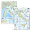 Cartina Geografica Muta F/P Italia X20