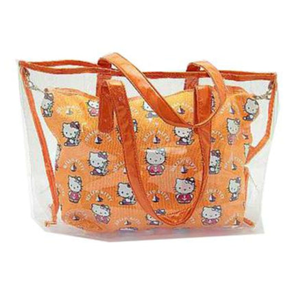 Borsa Mare Hello Kitty Arancio 0381 X1