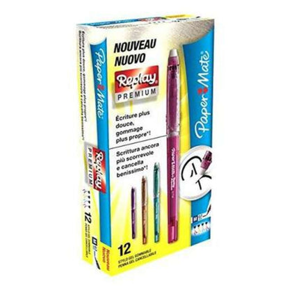 Penna Replay Premium 4 Colori Fashion X12