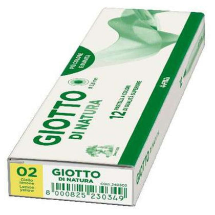 Pastello Giotto Natura Giallo 02 X12