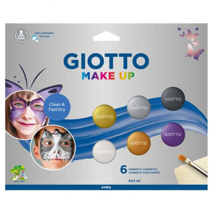 Set 6 Ombretti Cosmetici Giotto 4764 C. Glamour X1