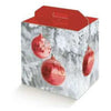 Scatola Bottiglia+Panettone Sfere Rosse 33496 X1