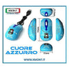Mouse Cuore Azzurro Xm-030 X1