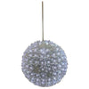 Sfera C/Fiori 200/Led+Flash Ø20Cm White X1