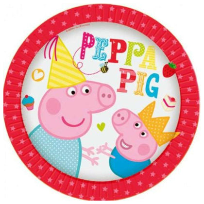 Cf.6 Piatti Cm18 Peppa Pig Pp-0480243 X1