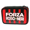 Astuccio 3 Zip Forza Rosso Neri X1