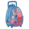 Zaino Trolley Peppa Pig Blu29Cm X1