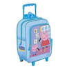 Zaino Trolley Peppa Pig Blu37Cm. X1