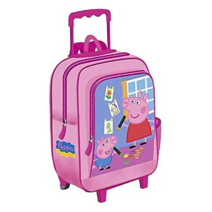 Zaino Trolley Peppa Pig Pink 37Cm X1