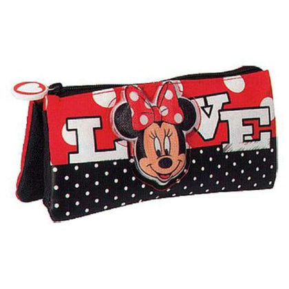 Bustina 2 Zip 3 Scomparti Minnie Love X1