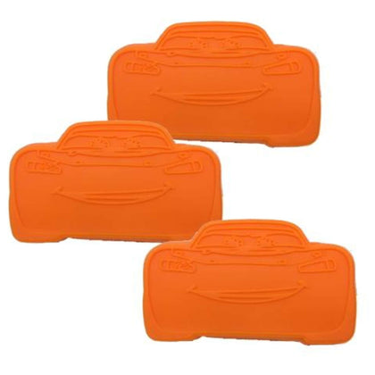 Set 3 Stampini In Silicone Cars X1