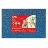 Cf. 3 Gomma Eva 40X60 Glitter Blu Apli X1