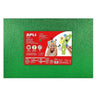 Cf. 3 Gomma Eva 40X60 Glitter Verde Apli X1