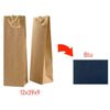 Busta Shopper Porta Bottiglia Kraft 12X39+9 Blu X12