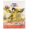 Fimo Bs. 10 Fogli Metallo Oro X1