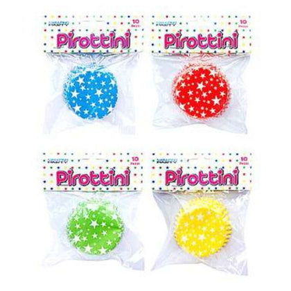 Pirottino 10Pz 12Cm Stella Multicolor 4499 X1