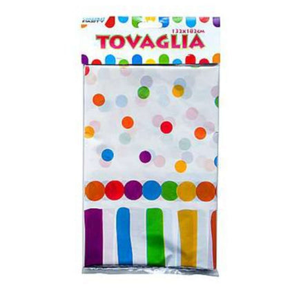 Tovaglia 132X182Cm Colore Pois Party X1