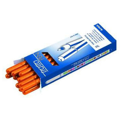 Tratto Pen Arancio Fluo X12