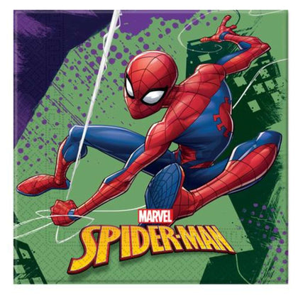 Cf.20 Tovaglioli 33X33 Spiderman 89448 X1