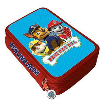 Astuccio 3 Zip Paw Patrol 18+18 Interno Disney X1