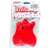 Cf.8 Pallone Cuore 12 Rosso 3266 X1