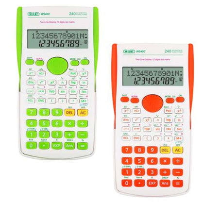 Calcolatrice Scientifica 10+2 Cifre - 240 Funzioni - W540 X1