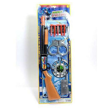 Bl Fucile Polizia Con Manette 40124 X1