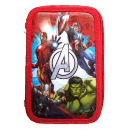 Astuccio 3 Zip Avengers Interno Giotto X1