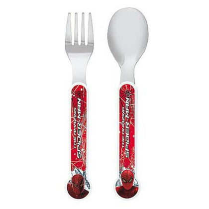 Set 2 Posate Inox Spiderman 33419 X1