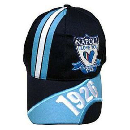 Cappello Cuore Napoli Ricamato Ilyn-74 X1