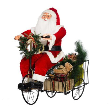 Santaclaus H150Cm Su Triciclo 16539 Red/White X1