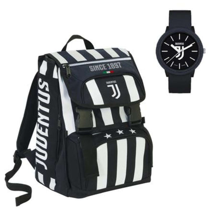 Zaino Sdoppiabile Big Juventus + Orologio Omag. X1