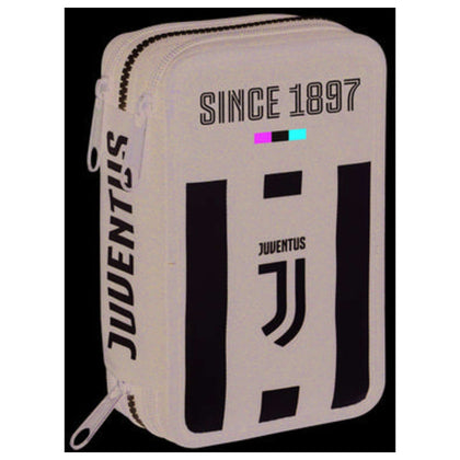 Astuccio 3 Zip Juventus Seven Junior X1