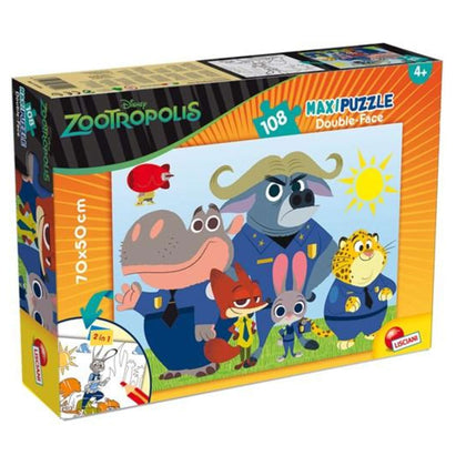 Puzzle Supermaxi 108Pz Zootropolis 53506 X1