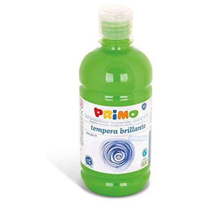 Fl. Tempera 500Ml. Primo Verde Chiaro 600 X1