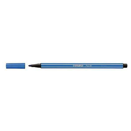 Penna Stabilo Pen 68 Blu Scuro 41 X10