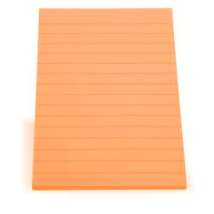 Memo Stick Rigato 101X150 Arancio Fluo X6