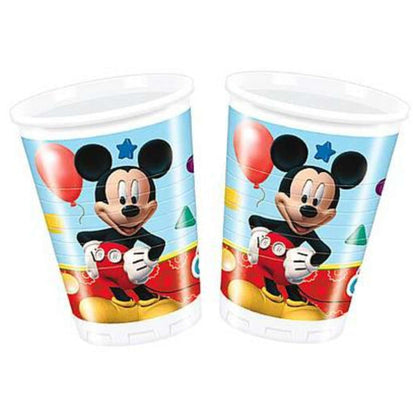 Cf.8 Bicchieri 200Ml Mickey 81509 X1