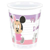 Cf.8 Bicchieri 200Ml Minnie Infant 85567 X1