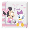 Cf.20 Tovaglioli 33X33 Minnie Infant 85568 X1