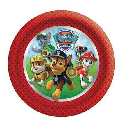 Cf.8 Piatti Carta 18Cm Paw Patrol 89527 X1