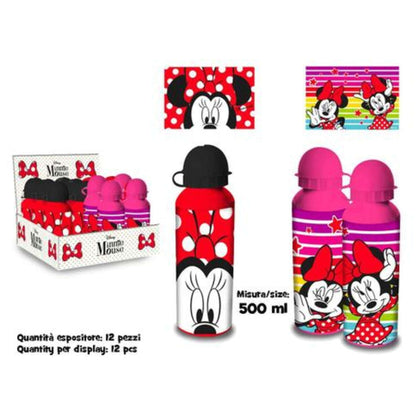 Borraccia Alluminio 500Ml Minnie Ds-Do4081 X1