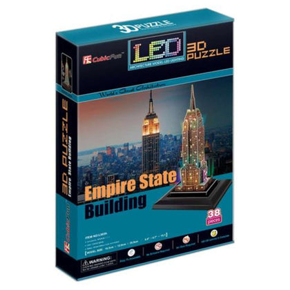 Puzzle 3D Empire State Building Led L503H X1