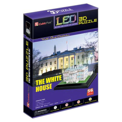 Puzzle 3D La Casa Bianca Led L504H X1